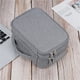 thumbnail image 4 of sweethay Bolsa de almacenamiento, bolsas portátiles multifuncionales, paquete de hombres de negocios, disco Flash de potencia, discos duros Almacenamiento y organización del hogar Gris, 4 of 6
