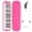 Pink, variant on Professional Harmonica with 32 Keys Full Ranges Educational Playing Instrument Suitable for Practice and
