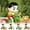 Multicolor, variant on FEOLGEHLY Walking Tricycle Toy with Crawling Dog, Pull Back Baby Car Toys for Toddlers 1-3 3-5, Christmas Stocking Stuffers for Kids, Holiday Christmas Birthday Gifts Party Favors, Goodie Bag, Yellow