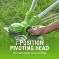 thumbnail image 4 of Greenworks 24V 13-Inch Brushless String Trimmer Gen 2, 4.0Ah USB Battery and Charger Included, 4 of 9