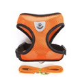 thumbnail image 1 of Cat Dog Harness with Lead Leash Adjustable Vest Polyester Mesh Breathable Harnesses Reflective sti for Small Dog Cat accessories, 1 of 5