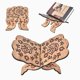 thumbnail image 3 of 29.2cm Long Density Board Koran Quran Holy Book Holder Islam Decoration Book Bracket, 3 of 4