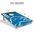 thumbnail image 5 of YouTheFan NFL Detroit Lions 2' x 3' Cornhole Game, 5 of 6