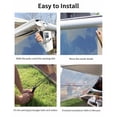 thumbnail image 7 of 4th of July RV Awning Sun Shade Screen 9'X7' Beach Lounge Chairs Mesh Sunscreen Patriotic American Flag Fireworks Awning Shade Screen with Zipper UV Blocker Completed Kits for RV Motorhome Camper, 7 of 7