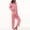 Pink, variant on BONIXOOM Womens Pajamas Thanksgiving Pajamas Sleepwear None Long Sleeve Sleepwear Sets Solid Light Blue M