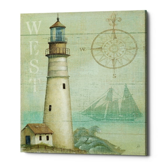 Epic Graffiti 'West Coastal Light' Canvas Wall Art, 12"x16" 12" x 16"