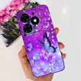 thumbnail image 1 of Case For Infinix Smart 8 Back Cover Black Silicon Soft TPU Flower Cover For Infinix Smart 8 X6525 Funda Smart8 Phone Cases Coque case-c11 Infinix Smart 8, 1 of 6