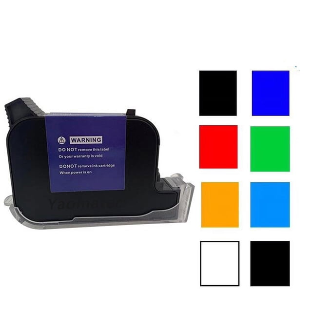 Handheld Inkjet Printer 12.7mm Barcode Barcode Batch Code Numbering Logo Label Portable Inkjet Printer ,Multi-Format Printing