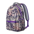 thumbnail image 2 of Boho Paisley Backpack – Great Paisley Gift for School & College, Water-Resistant Bookbag with Laptop Sleeve, Roomy Compartments for Organization, Trendy & Functional for Daily Use, 2 of 6