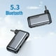 thumbnail image 2 of Adaptador AUX Bluetooth 5.3 para Coche Receptor de Audio InaláMbrico MúSica/Llamada Manos Adaptador AUX de 3,5 mm para EstéReo de Coche/Hogar, 2 of 5
