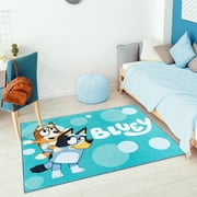 BBC Licensed Playful Bluey Youth Printed Area Rug, 3x5