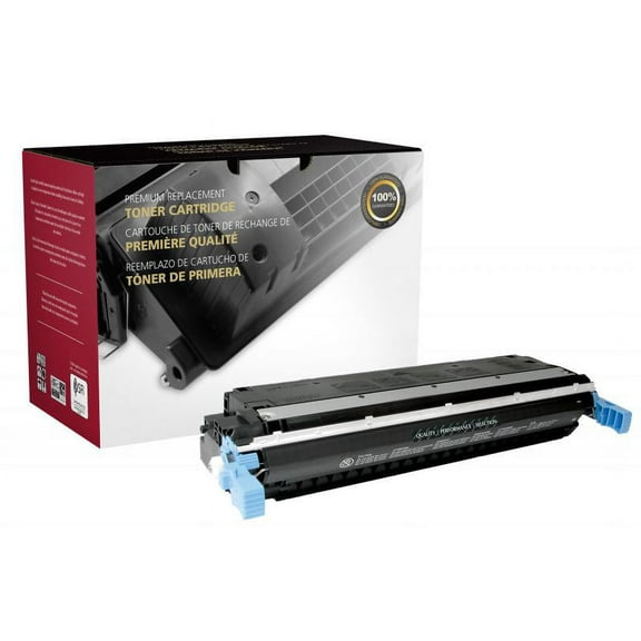 Remanufactured CIG Premium Replacement - Black - compatible - toner cartridge (alternative for: Canon EP-86BK, HP 645A, HP C9730A) - for HP Color LaserJet 5500, 5550