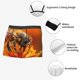 thumbnail image 3 of Fotbe Honeybee On Vibrant Flower Calzoncillos Tipo Boxer con Bolsa de Soporte Total para Hombre, X-Temp Fresco, Transpirable y de Secado Rápido-XX-Large, 3 of 5