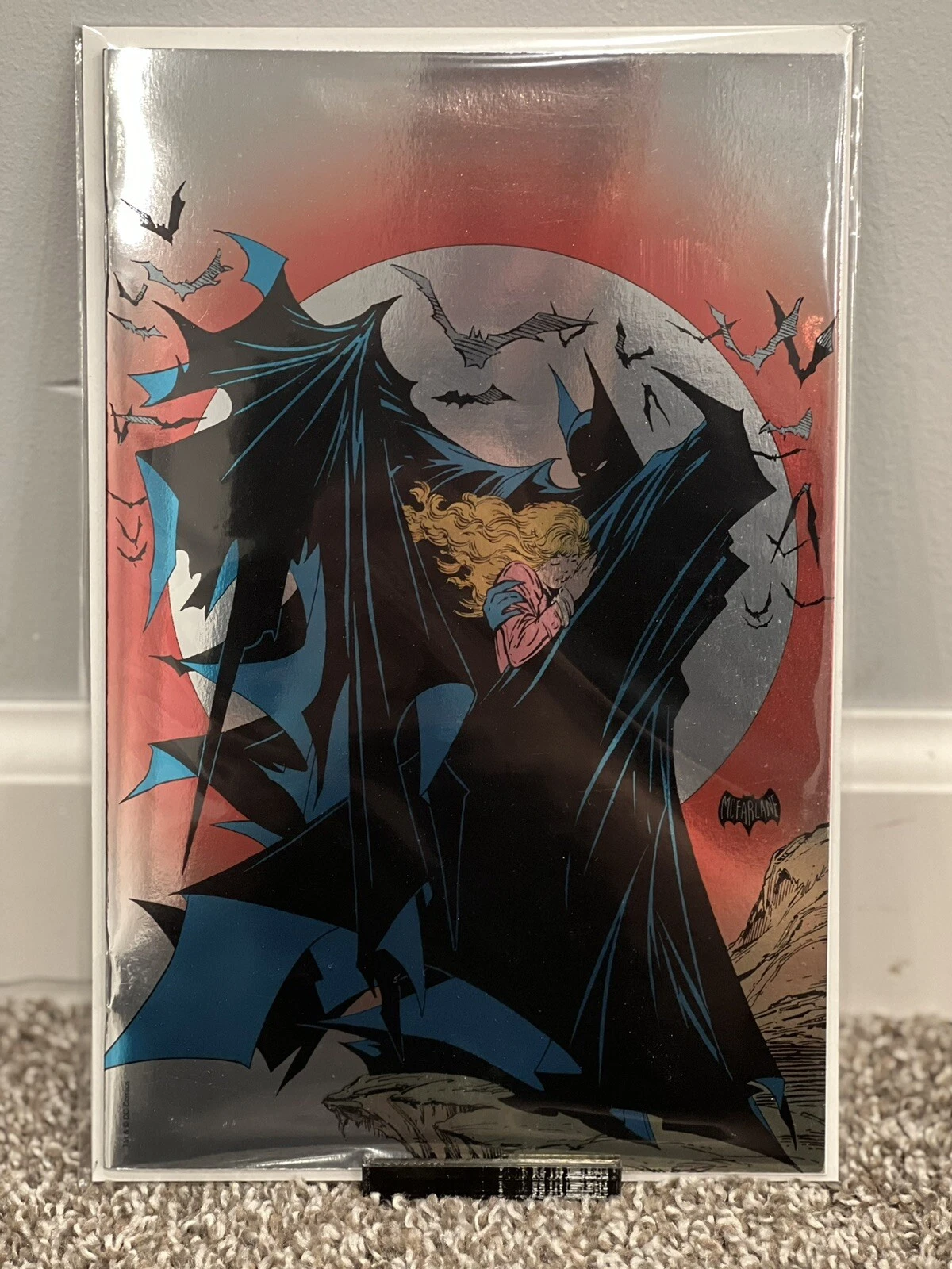 BATMAN 423 FOIL VARIANT NM+ FAN EXPO 2023 TODD McFARLANE VARIANT