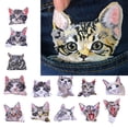 thumbnail image 5 of Fashionable Cats Embroidery Patches Creative Pattern Stylish Appliques for Clothing and Textiles Accessories, 5 of 9