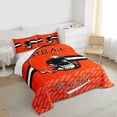 thumbnail image 3 of Homewish Football Helemt Queen Comforter Set,Red Black White Bedding Sets,Rugby Sport Theme Bedding Comforter Set For Kids,Super Cozy Room Decor Reversible,3 Pieces, 3 of 8