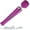 Purple, variant on GIXUSIL Wired Electric Massager with 10 Powerful Handheld Vibrating Neck Shoulder Back Body Massager for Deep Muscles Pain Relief (White)