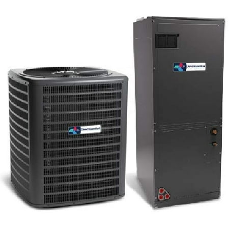 

Direct Comfort 2 Ton 14.5 SEER Air Conditioner DC-GSX140251 Upflow Downflow Horizontal Air Handler DC-ASPT25B14