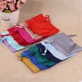 thumbnail image 4 of 10pcs/Lot 8x10cm10x15cm Soft Silk Satin Gift Bag Smooth Cloth Ring Bracelet Necklace Jewelry Storage Packing Drawstring Pouches 14black 8x10cm, 4 of 6