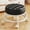 Black444, variant on Swivel-Wheel Low Plastic Stool 12"x12"x8.7" | Movable Home Seat, Rolling Casters for Living Room, Multi-Color Options, Space-Saving, Ergonomic Design, Lightweight 1.5lb