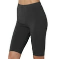 thumbnail image 7 of MIUOWANP 2-Pack Yoga Shorts for Women Tummy Control Solid Color Lightweight Quick-Drying Sports Shorts(Black+Black) Size XL(10), 7 of 7