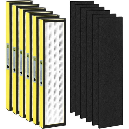 

6 Pack Flt5000 Filter-C Replacement Filter Compatible With For Air Purifier Flt5000 Ac5000 Ac5000E Ac5250Pt Ac5350B Ac5350Bca Ac5350W Ac5300B Cdap5500B Ap2800Ca
