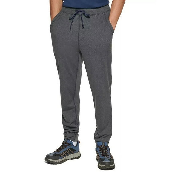 Bass Outdoor Men's Tranquility Reg Fit Stretch Sweatpants Asphalt Heather-2XL