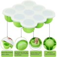 thumbnail image 5 of Contenedor de Almacenamiento de ALIMENTOS para BEBÉS YONGSHENG bandeja de silicona para congelador Con Cubierta transparente, 5 of 5