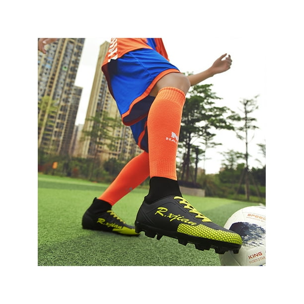 Chaussures de football haut de gamme pour hommes et femmes Crampons  antidérapants Chaussures de football antidérapantes