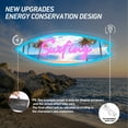 thumbnail image 4 of UPONRAY Surfboard Custom Neon Signs, Usb Powered with Adjustable Brightness Wall Decor for Gifts, Cool White, 18 inch, 4 of 9