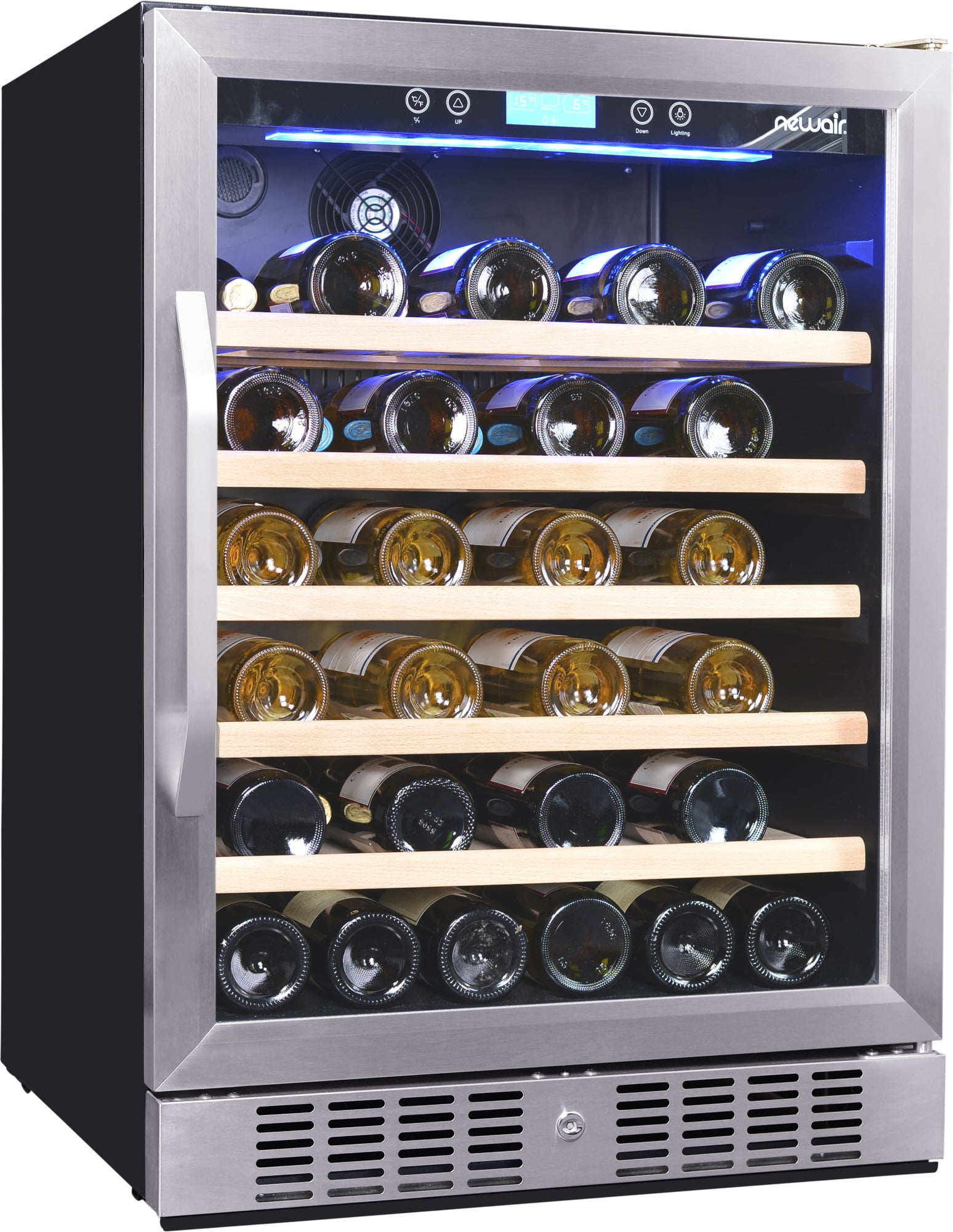 newair 52 bottle wine cooler