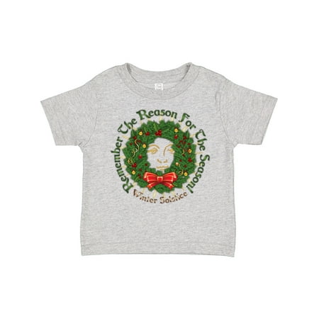 

Inktastic Remember the Reason for the Season - Winter Solstice Gift Toddler Boy or Toddler Girl T-Shirt