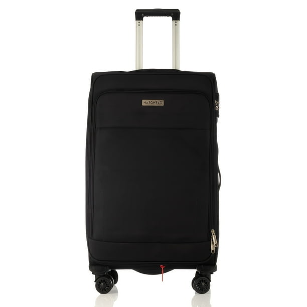 Maleta De Viaje Suave De Tela Original Nueva Hardhead In Heaven Negro Equipaje 26 Pulgadas