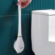 thumbnail image 2 of Cepillo de cabeza plana para WC moderno, cepillo de cerdas flexibles, secado rápido para el baño del hogar JShteea  El nuevo, 2 of 8