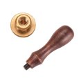 thumbnail image 6 of 1Set DIY Letter Scrapbook Brass Wax Seal Stamps and Wood Handle Sets Letter.T 25x14mm 75mm, 6 of 6