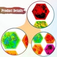 thumbnail image 4 of Juguetes sensoriales de gel líquido,Juguetes sensoriales de gel líquido suave,juguetes antiestrés para niños,Juguetes Fidget Liquid Motion Juguetes calmantes para niños,Juguetes Hexagonal, 4 of 7