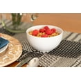 thumbnail image 3 of 10 Strawberry Street Wazee Matte 5.5"/20oz Cereal Bowl, Set of 6, White, 3 of 5