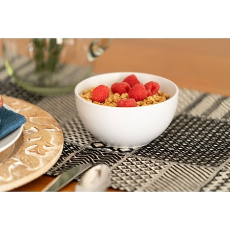 10 Strawberry Street Wazee Matte Cereal Bowl, Set of 6