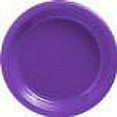 thumbnail image 3 of Purple Plastic Plates | 10.25" | Pack of 20 | Party Supply, 3 of 3