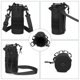 thumbnail image 3 of Bolsa de botella de agua táctica al aire libre, bolsa de taza de agua portátil para la cintura, bolsa de campo impermeable, manga de la taza del ventilador del ejército (negro) Feliz Sencillez, 3 of 5