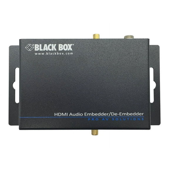 Black Box Audio Embedder/De-embedder - HDMI - Audio embedder / disembedder