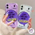 thumbnail image 2 of Para Samsung A14 A04s A12 A13 A23 A03s A22 A50 A50s A30s A32 A11 A54 A51 A52 A52s A72 M11 M22 M32 A03 A02 Moda Kpop Hombres Equipo BTS 3D Crema Ola Caso Suave Cubierta Trasera, 2 of 3