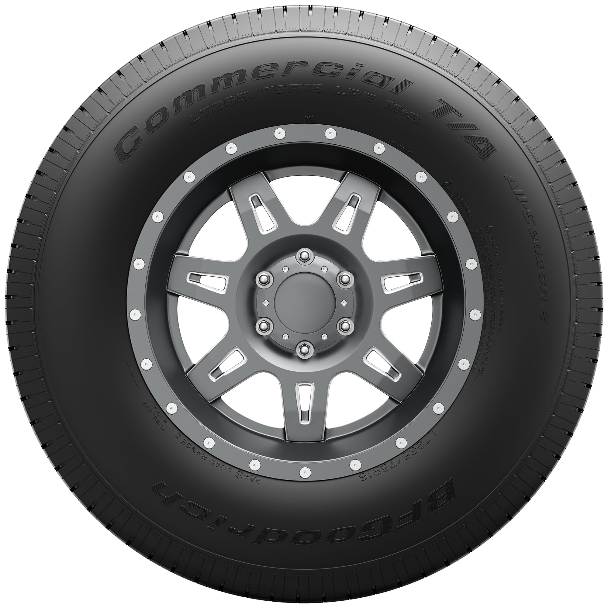 BFGoodrich Commercial T A All Season 2 245 75R16 120 R Tire Walmart bfgoodrich-commercial-t-a-all-season-2-245-75r16-120-r-tire-walmart