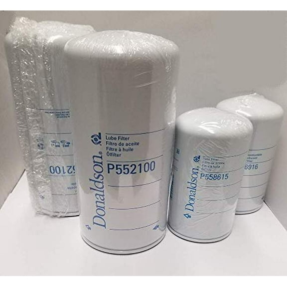 Detroit Series 60 Filter Kit- w/ 2 spin-on Fuel Filters Donaldson