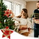 thumbnail image 4 of onlyliua Ofertas de Navidad Simulación de Flores de Navidad Accesorios para Coronas Navideñas Decoración para Árboles de Navidad Flor de Navidad Doble, 4 of 6
