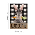 thumbnail image 3 of SIYTUAU Outdoor Easter Garden Flag Double Sided Linen Material For Spring Holiday Décor Welcome Sign For Patio Or Porch Model B, 3 of 6