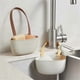 thumbnail image 2 of Kitchen Sink Sponges Soap Holder Bathroom Dish Drain Water Basket Storage Drying Rack Accessories Or, 2 of 5