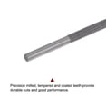 thumbnail image 4 of Unique Bargains Chainsaw File, 9/64' (3.5mm) Round High Carbon Steel Double Cut Sharpen Rasp, 4 Pack, 4 of 5