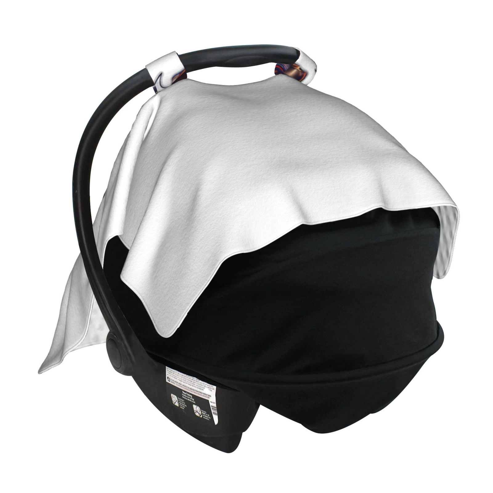 Car Seat Cover Baby - Cool Patriotic Buffalo Cowboy Breathable Infant Car Seat Cover for Baby Carseat, Lightweight Comfort Baby Essentials Must Haves Newborn Stuff for Girl Boy