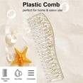 thumbnail image 2 of Jumpingount Peine antiestático, cepillo de pelo de anchos, herramienta de aseo de peluquería de viaje, suministros de belleza para uno 20piezas, 2 of 6